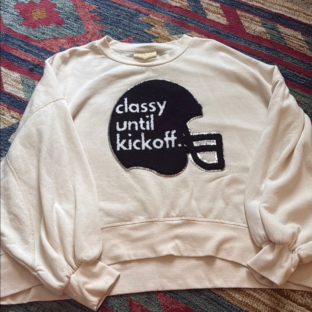 Classy Until Kickoff Sweatshirt